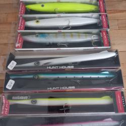 Lot de leurres mer VIPER et PHANTOM SP&Eacute;CIAL BAR EFFICACIT&Eacute; REDOUTABLE