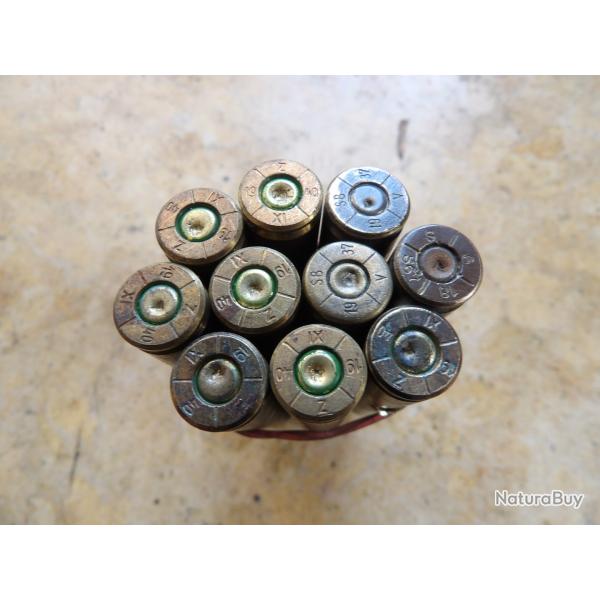 1 mauser 7.92 ww2 Pologne Polonaise de prise neutralis�e percut�es 8x57JR seconde guerre 37 ou 40