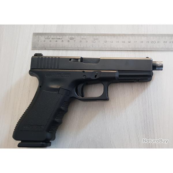 Glock17 Gen4 filet� + mes B&T et 2 magazins 17cps