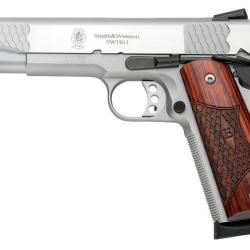 SMITH & WESSON - PISTOLET 1911 E SERIES STAINLESS - Cal. 45ACP - DESTOCKAGE