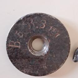 Disque de crosse Mauser 98 G R&eacute;giment Bavarois  B.5.R.3 161  Allemand 14 18