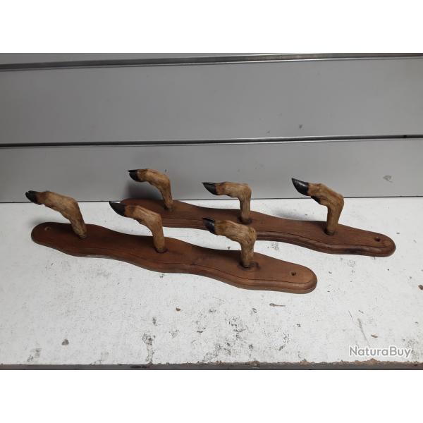 Porte fusils 3 places pieds de biche