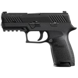 SIG SAUER - Pistolet P320 compact nitron&reg; Noir c/9mm - 15 cps - DESTOCKAGE