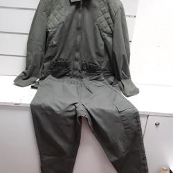 Gilet + pantalon de chasse kaki