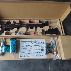 Fusil &agrave; pompe de d&eacute;fense SG68 CO2 88g 14 pouces cal68 19J