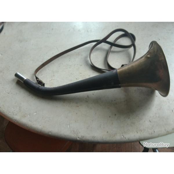 corne de chasse avec gros embout