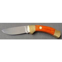 COUTEAU CHASSE VINTAGE " B&Ouml;KER SOLINGEN GERMANY " 1960  POMPE ARRIERE SORTI DE VITRINE