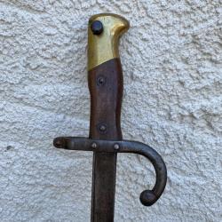 Baionnette gras 1874  de saint &Eacute;tienne