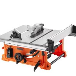 Scie de table 10 pouces 8 A 25 pouces Capacit&eacute; d'&eacute;clat maximale 40 T Lame compacte portable