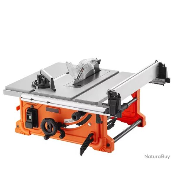 Scie de table 10 pouces 8 A 25 pouces Capacit� d'�clat maximale 40 T Lame compacte portable