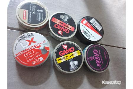 100 Limaces 50 Cal 210 Gr Pour Fusil à Air Comprimé FAC - Hunters Supply - Neuves