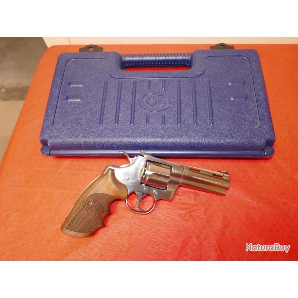 Revolver COLT PYTHON INOX 4" en 38/357 datant de 1996