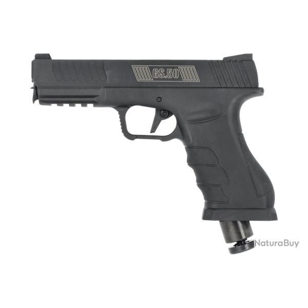 Pistolet de d�fense GS50 Noir CO2 calibre .50 14 joules Gunsmith
