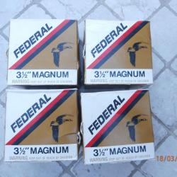 cartouches f&eacute;d&eacute;ral calibre 10 magnum