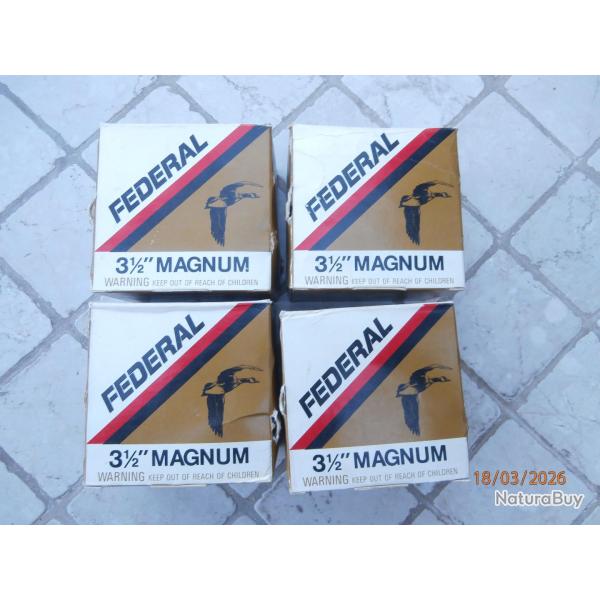 cartouches f�d�ral calibre 10 magnum