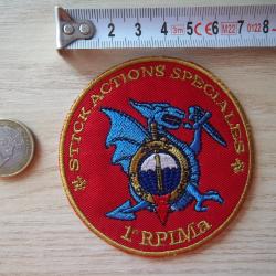 &eacute;cusson 1er r&eacute;giment parachutistes infanterie marine