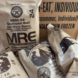 MRE Ration militaire am&eacute;ricaine