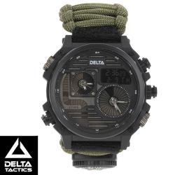 Montre tactique de survie Delta Tactics avec paracorde
