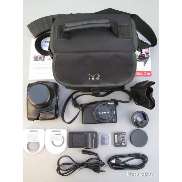 Exceptionnel appareil photo � objectif interchangeable Lumix GX800 avec tous ses accessoires
