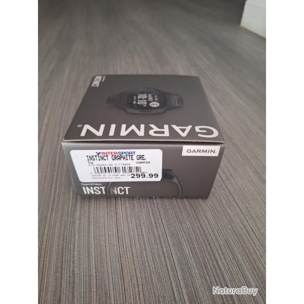 Montre garmin instinct