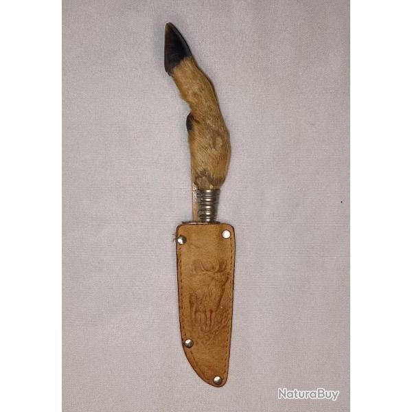 Ancien couteau de chasse Solingen Allemagne 60/70