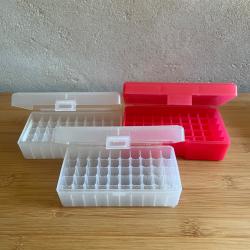 3 bo&icirc;tes rangement de 50 munitions