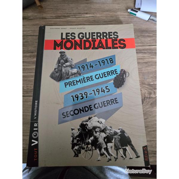 VENDS LIVRE LES GEURRES MONDIALS