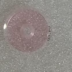 Insert guidon transparent taille 2,9 plastique