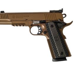 SCHMEISSER - Pistolet HUGO 1911 BRONZE avec hausse LPA  9x19 - DESTOCKAGE