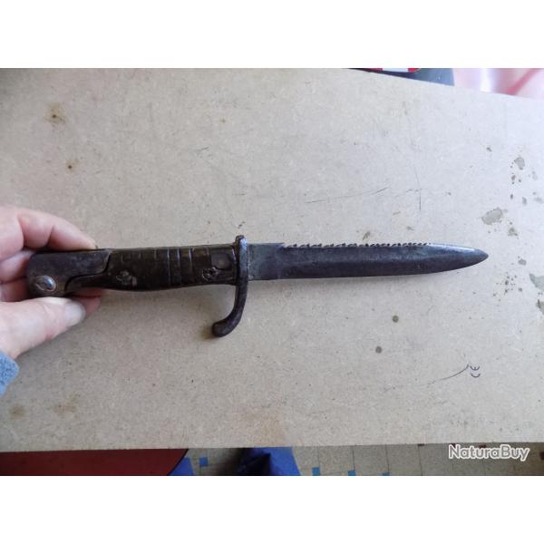 baionnette allemande dent de scie WW1