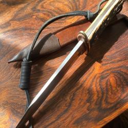 Grand poignard de chasse Bowie circa 1910/20