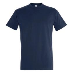 T-shirt marine coton manches courtes | TM & Outdoor XL