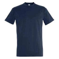 T-shirt marine coton manches courtes | TM & Outdoor M