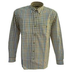 CHEMISE UNIVERS MARRON - 3XL - KALAHARI