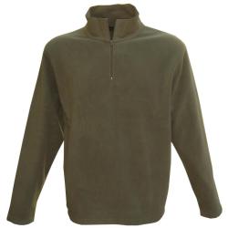 CHEMISE F1 ZIPPEE MAILLE KAKI - M - KALAHARI