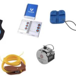 Cadeau tir &agrave; l'arc : pack d'accessoires complet et pratique Rouge