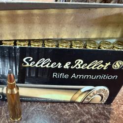 LOT DE 3 BOITES munition SELLIER &BELLOT calibre 22-250 REM SP 55GRS BTE DE 20