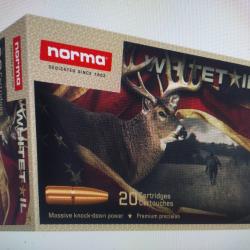 Norma 222 rem 3.6g 55gr whitetail 20 munitions