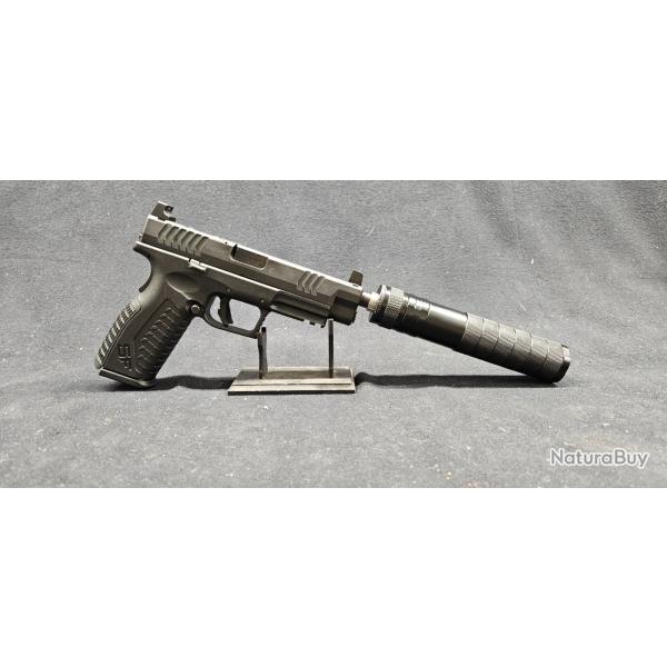 Pistolet HS-Produkt SF19 9X19mm Optic ready avec silencieux