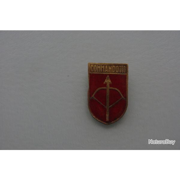 INSIGNE DU  COMMANDO  710   ------ARTISANALE  INDOCHINE ------------