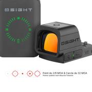 Viseur Point Rouge Olight Osight S – 2 MOA + Cercle 32 MOA, Couleur Olive, Neuf