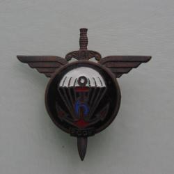 INSIGNE DU  6 &deg; BATAILLON COLONIAL COMMANDO   PARACHUTISTE  --------D.O.M ---DIEN BIEN PHU