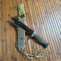 COUTEAU DE COMBAT ARMADA Midnight Finish