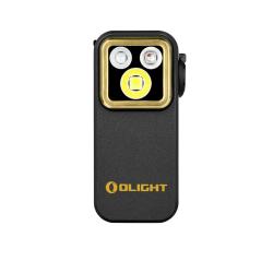Olight Oclip Pro S BLACK | Lampe gilet tactique 600 lm avec lumi&egrave;res RVB et UV