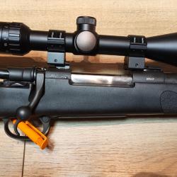 Zastava custom 243 Win + Hawke 4-12x40AO neuve