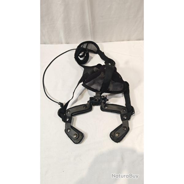 Bloc de r�glage LUCIE OB-70 noir pour griffe de casque FELIN