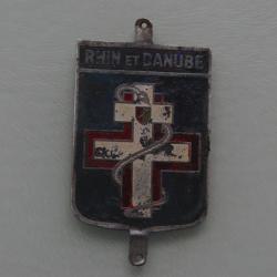 INSIGNE DU  SERVICE  DE SANTE  DE LA 1 &deg; ARMEE ------1944-1945 -----LOCALE