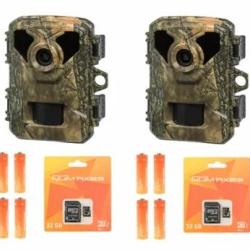 PACK TOUT INCLUS 2 x pi&egrave;ge photographique - cam&eacute;ra de chasse PIE1075