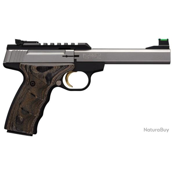 BROWNING - PISTOLET BUCKMARK PLUS S/S UDX SE MS ADJ S 22LR - DESTOCKAGE