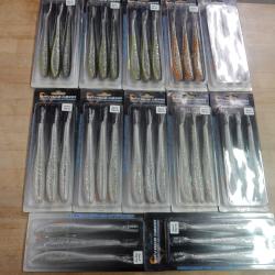LOT DE 12 POCHETTES DE 3 LEURRES SAVAGE GEAR MONSTER SLUG 20 CM 30GR NEUF